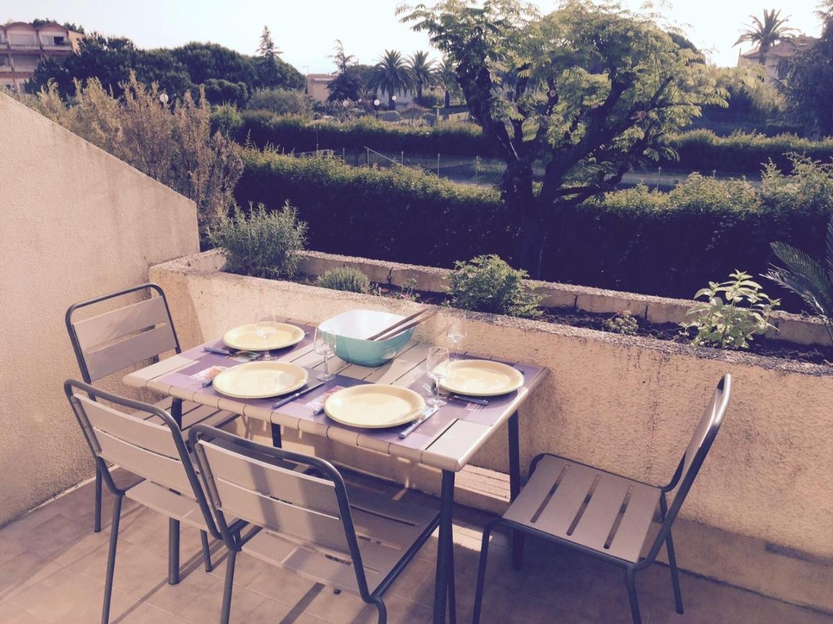 Appartement 2 Pieces, Renove, 2 Piscines+Tennis, Mer, Climatisation Antibes Ngoại thất bức ảnh