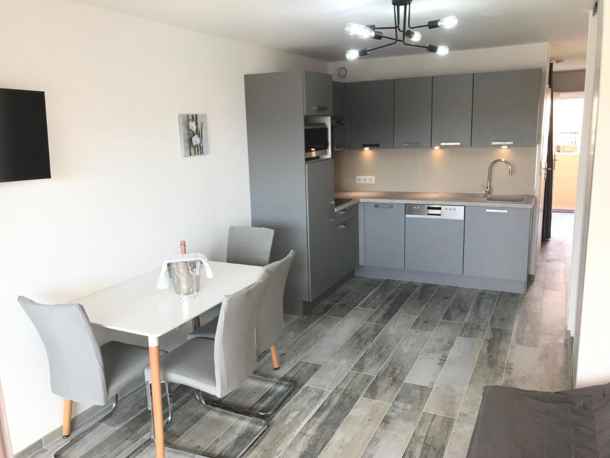 Appartement 2 Pieces, Renove, 2 Piscines+Tennis, Mer, Climatisation Antibes Ngoại thất bức ảnh